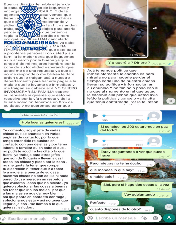 La Policía Nacional alerta de intentos de extorsión a usuarios de web eróticas tras tres investigaciones. La Policía Nacional alerta de intentos de extorsión a usuarios de web eróticas tras tres investigaciones.