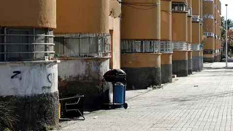 Barrio de Los Palmerales de Elche dónde el pasado día 25 una mujer paraguaya fue hallada muerta de un disparo en un crimen de violencia machista Barrio de Los Palmerales de Elche dónde el pasado día 25 una mujer paraguaya fue hallada muerta de un disparo en un crimen de violencia machista