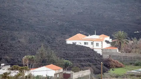 Imagen de las cenizas del volcán de La Palma Imagen de las cenizas del volcán de La Palma
