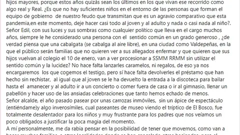 Una de las cartas remitidas al Ayuntamiento Una de las cartas remitidas al Ayuntamiento