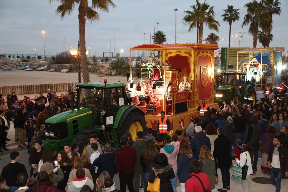 Todo listo en Rota para la llegada de los Reyes Magos Todo listo en Rota para la llegada de los Reyes Magos