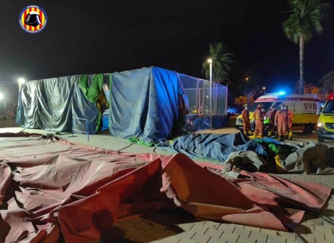 "Las atracciones hinchables son seguras siempre que se cumpla la normativa" "Las atracciones hinchables son seguras siempre que se cumpla la normativa"