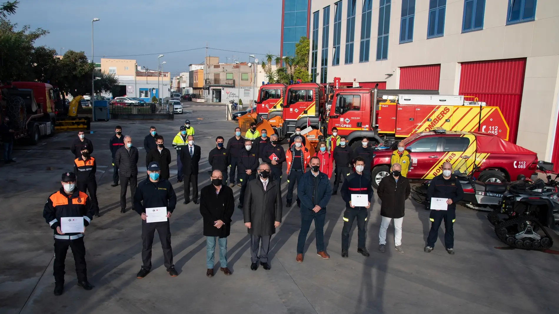 600.000 euros para la renovación de sus equipos de protección personal y del vestuario de los bomberos