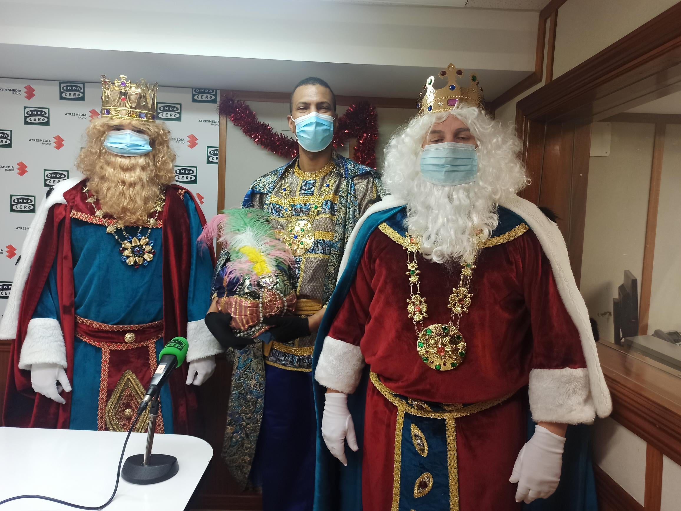 Los Reyes Magos de Oriente visitan Onda Cero Los Reyes Magos de Oriente visitan Onda Cero