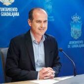 Alberto Rojo, alcalde de Guadalajara.