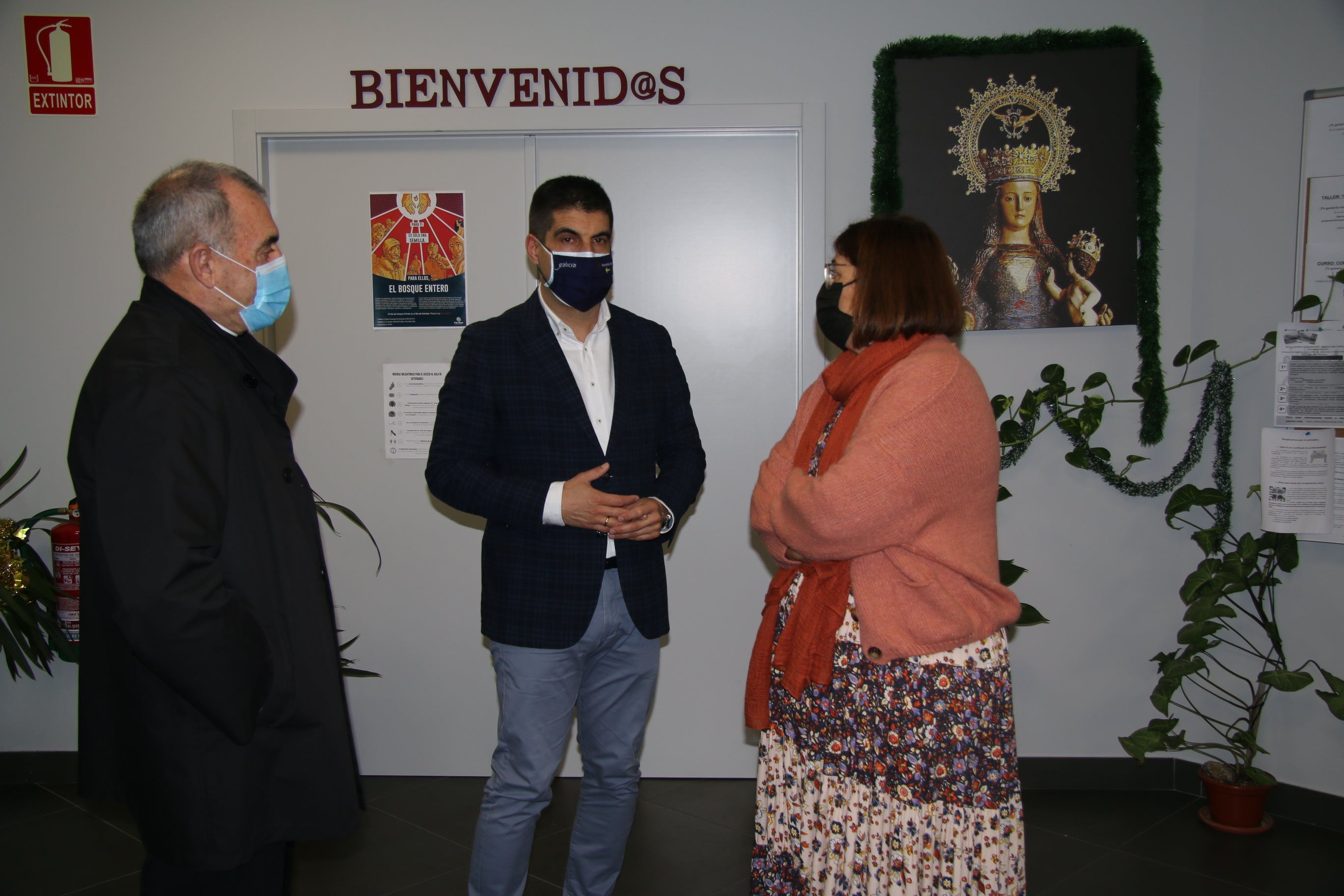 Gabriel Alén destaca o traballo de Caritas a prol da inclusión social e laboral Gabriel Alén destaca o traballo de Caritas a prol da inclusión social e laboral
