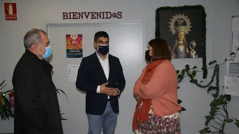 Gabriel Alén destaca o traballo de Caritas a prol da inclusión social e laboral Gabriel Alén destaca o traballo de Caritas a prol da inclusión social e laboral