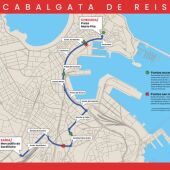 Cabalgata de Reyes A Coruña 2022