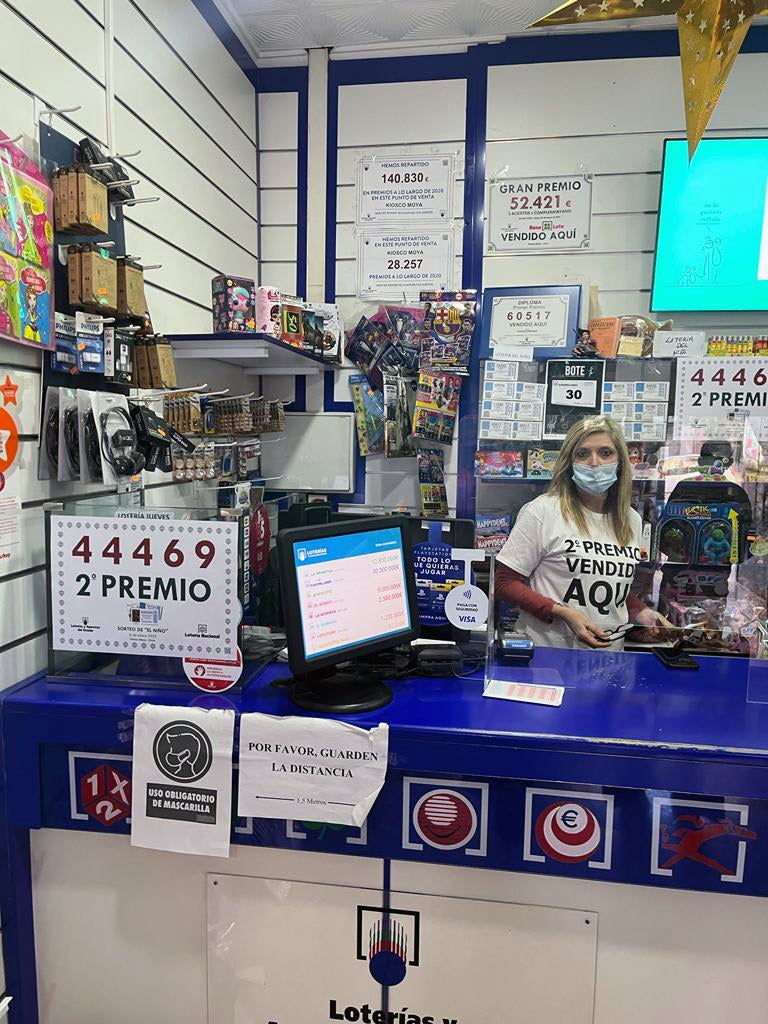 Elche y Petrer pellizcan parte del 44.469, segundo premio de la Lotería de El Niño de 2022 Elche y Petrer pellizcan parte del 44.469, segundo premio de la Lotería de El Niño de 2022