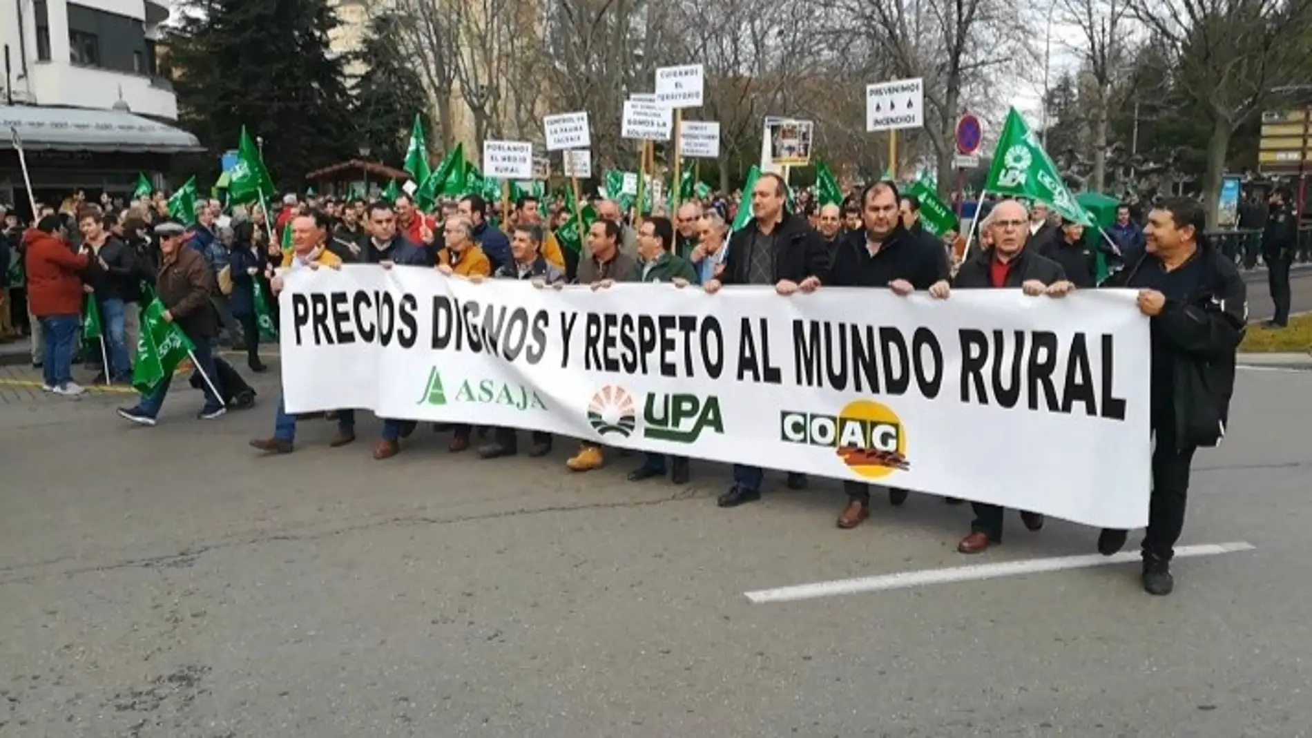 El mundo del campo se movilizará durante la visita de Pedro Sánchez a Palencia