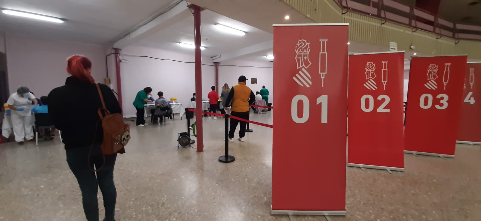 La vacunación sin cita continúa esta tarde en La Pèrgola La vacunación sin cita continúa esta tarde en La Pèrgola