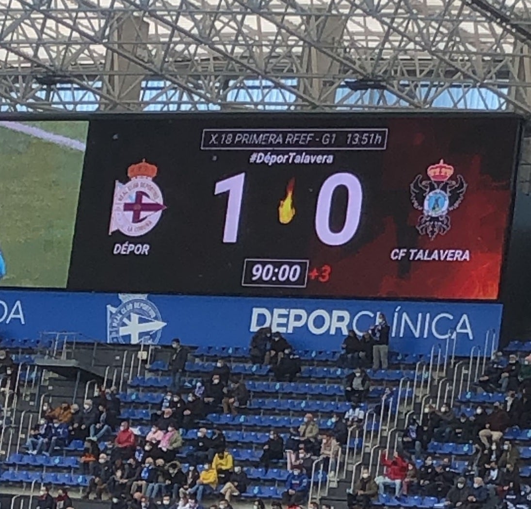 1-0: Victoria ante el Talavera, seis puntos de ventaja sobre el Racing y Borja Jiménez enseñando a Menudo la puerta de salida... 1-0: Victoria ante el Talavera, seis puntos de ventaja sobre el Racing y Borja Jiménez enseñando a Menudo la puerta de salida...