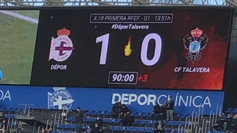 Deportivo 1-Talavera 0