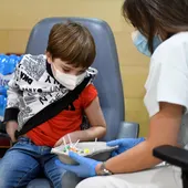 Niño vacunado Niño vacunado
