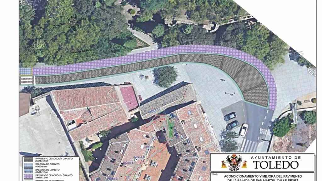 Las obras en la calle Reyes Católicos del Casco Histórico de Toledo avanzan con nuevas restricciones de tráfico Las obras en la calle Reyes Católicos del Casco Histórico de Toledo avanzan con nuevas restricciones de tráfico