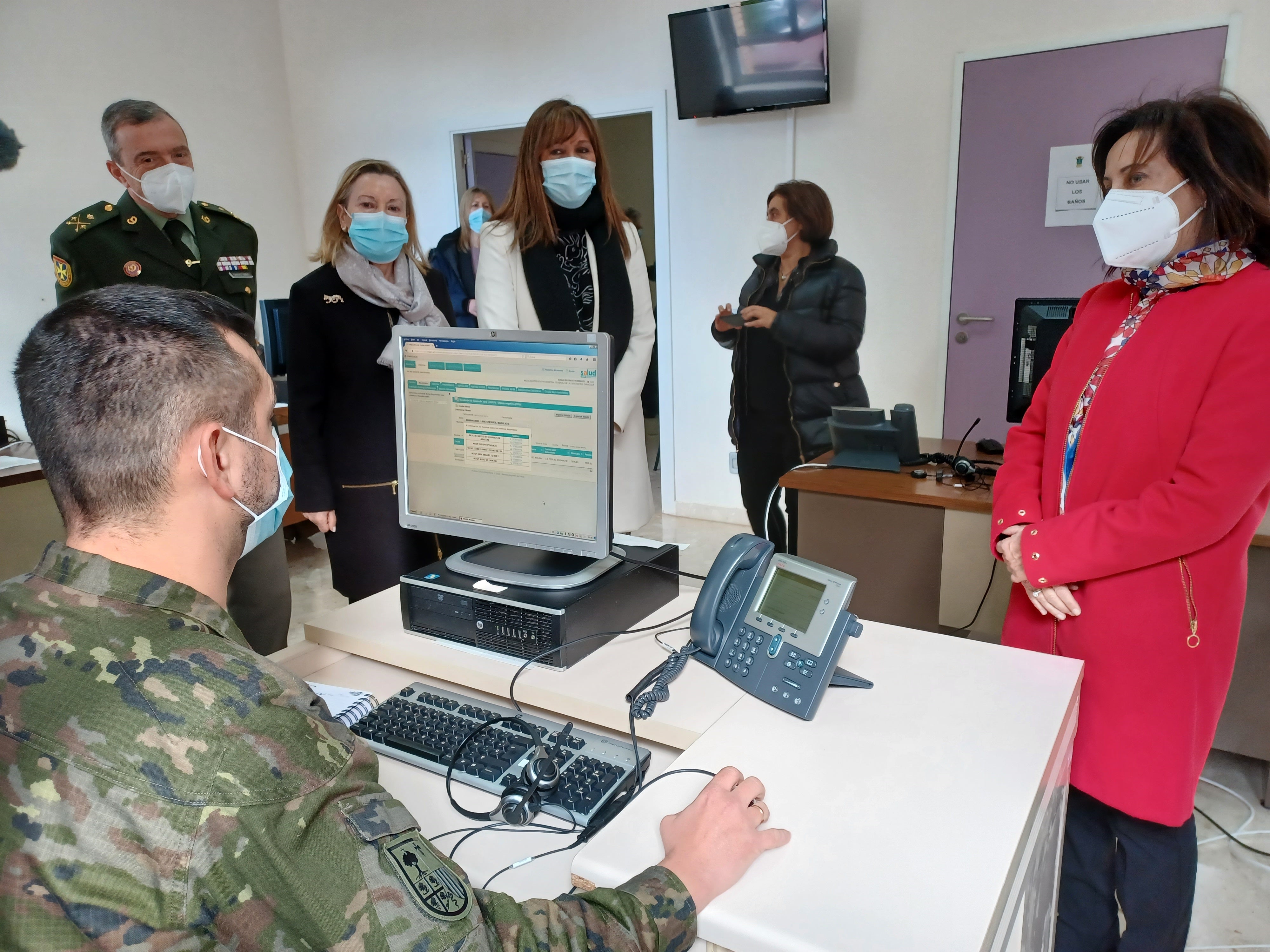 El ejército colabora con Aragón para administrar terceras dosis El ejército colabora con Aragón para administrar terceras dosis