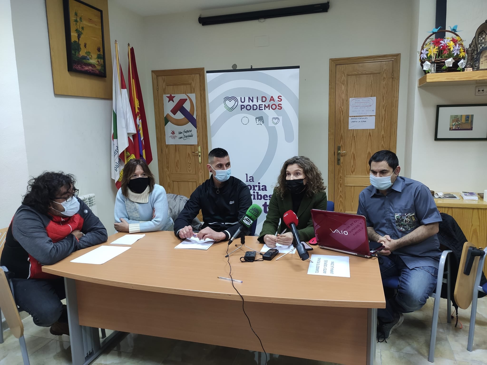 Unidas Podemos afirma que es el partido de la "esperanza para Castilla y León" Unidas Podemos afirma que es el partido de la "esperanza para Castilla y León"