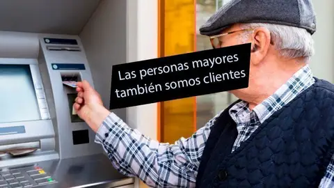Imagen de la campaña "Soy mayor, no idiota" Imagen de la campaña "Soy mayor, no idiota"