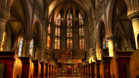 Imagen de archivo de una iglesia Imagen de archivo de una iglesia