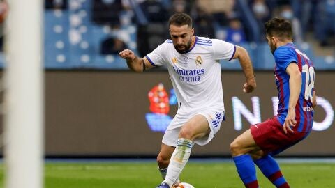  Carvajal se pierde la final de la Supercopa tras dar positivo en coronavirus