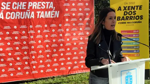 Mónica Martínez, Concejala Concello A Coruña Presentó las Coruña Corre 2022