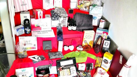 Cesta solidaria IES Air&eacute;n