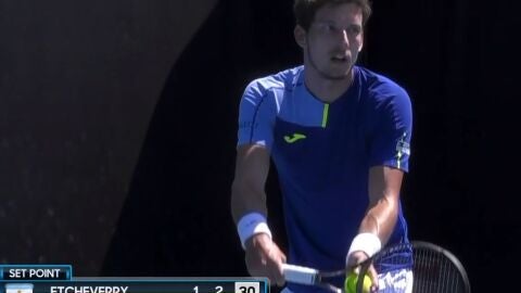 Pablo Carre&ntilde;o gan&oacute; su primer partido en Australia
