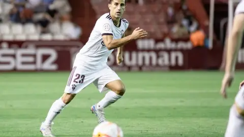 Rubén Martínez, extremo del Albacete Rubén Martínez, extremo del Albacete