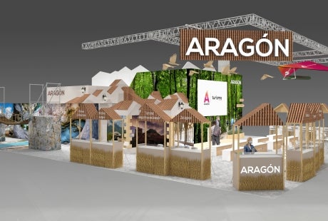 El turismo rural, protagonista del stand de Aragón El turismo rural, protagonista del stand de Aragón