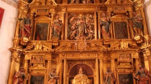 Retablo de la iglesia Nuestra Se&ntilde;ora de los Olmos, de Torre de Juan Abad