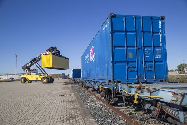La terminal ferroviaria de Jerez multiplica por seis su actividad en 2021 La terminal ferroviaria de Jerez multiplica por seis su actividad en 2021