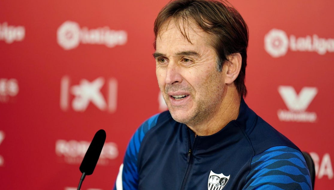 Lopetegui: “El objetivo es lograr plaza Champions" Lopetegui: “El objetivo es lograr plaza Champions"