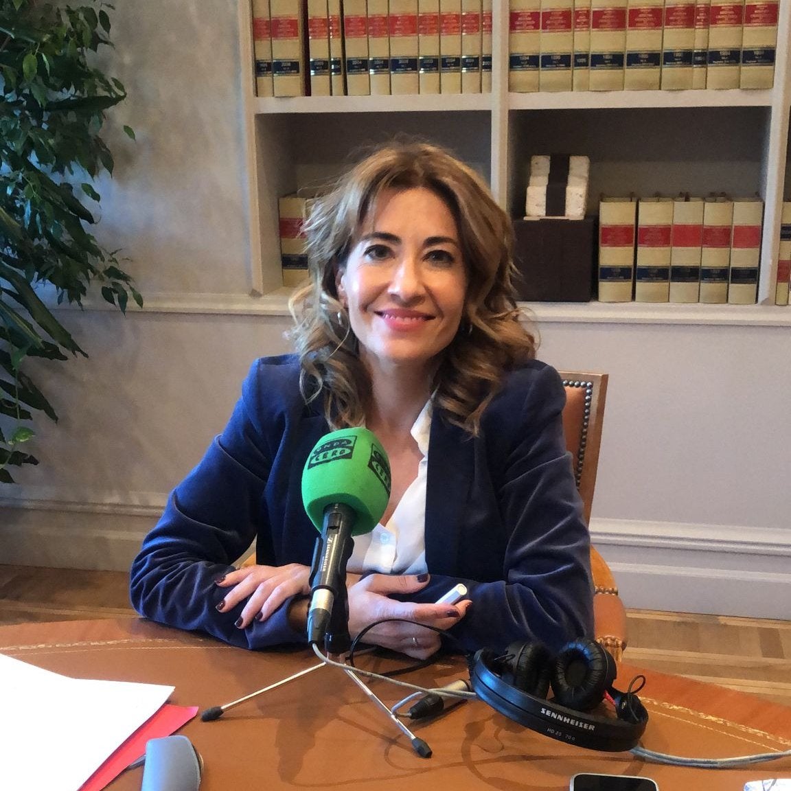 La ministra Raquel Sánchez, crítica con la huelga de transportistas: "No había motivos para el paro" La ministra Raquel Sánchez, crítica con la huelga de transportistas: "No había motivos para el paro"