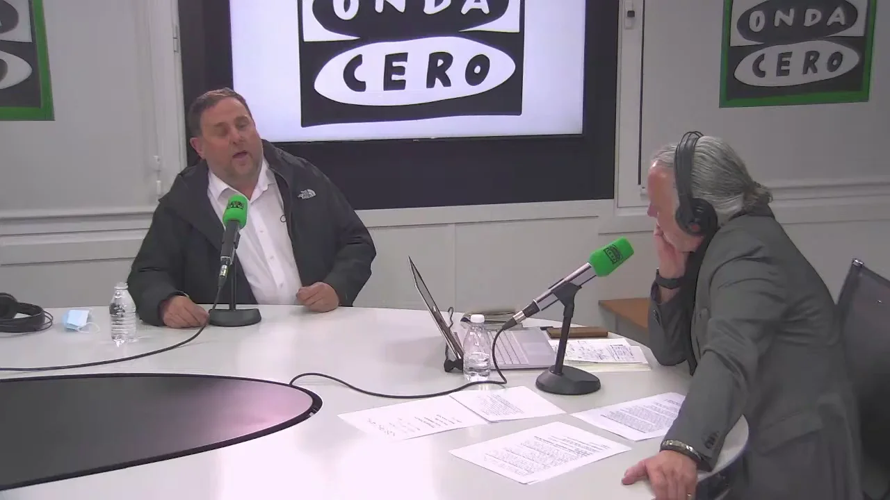 V&iacute;deo completo de la entrevista de Juan Ram&oacute;n Lucas a Oriol Junqueras en 'La br&uacute;jula'