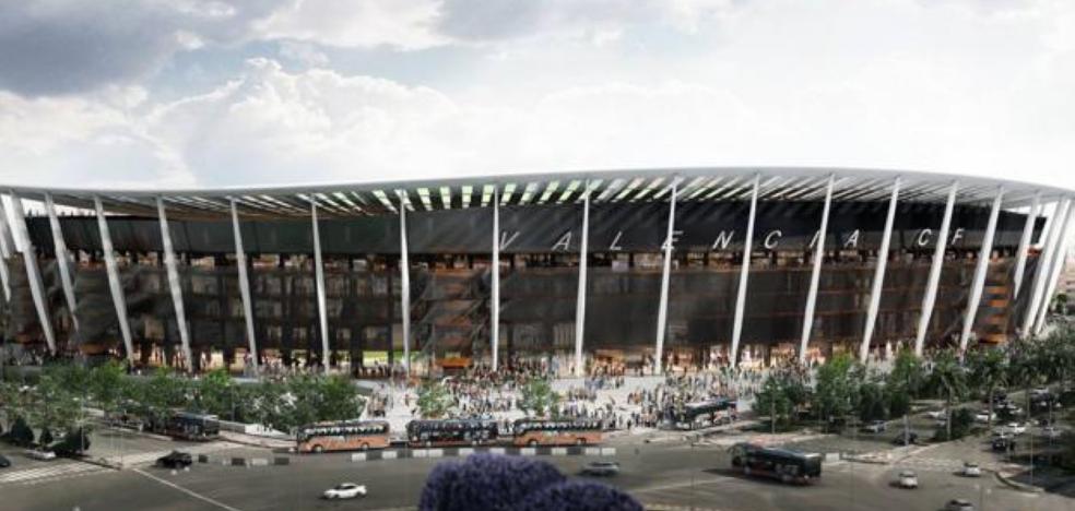 El Valencia proyecta un estadio de 45.000 ampliable a 60.000 El Valencia proyecta un estadio de 45.000 ampliable a 60.000