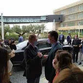 El presidente de la Generalitat, Ximo Puig, y el del Gobierno, Pedro Sánchez, en Alicante El presidente de la Generalitat, Ximo Puig, y el del Gobierno, Pedro Sánchez, en Alicante
