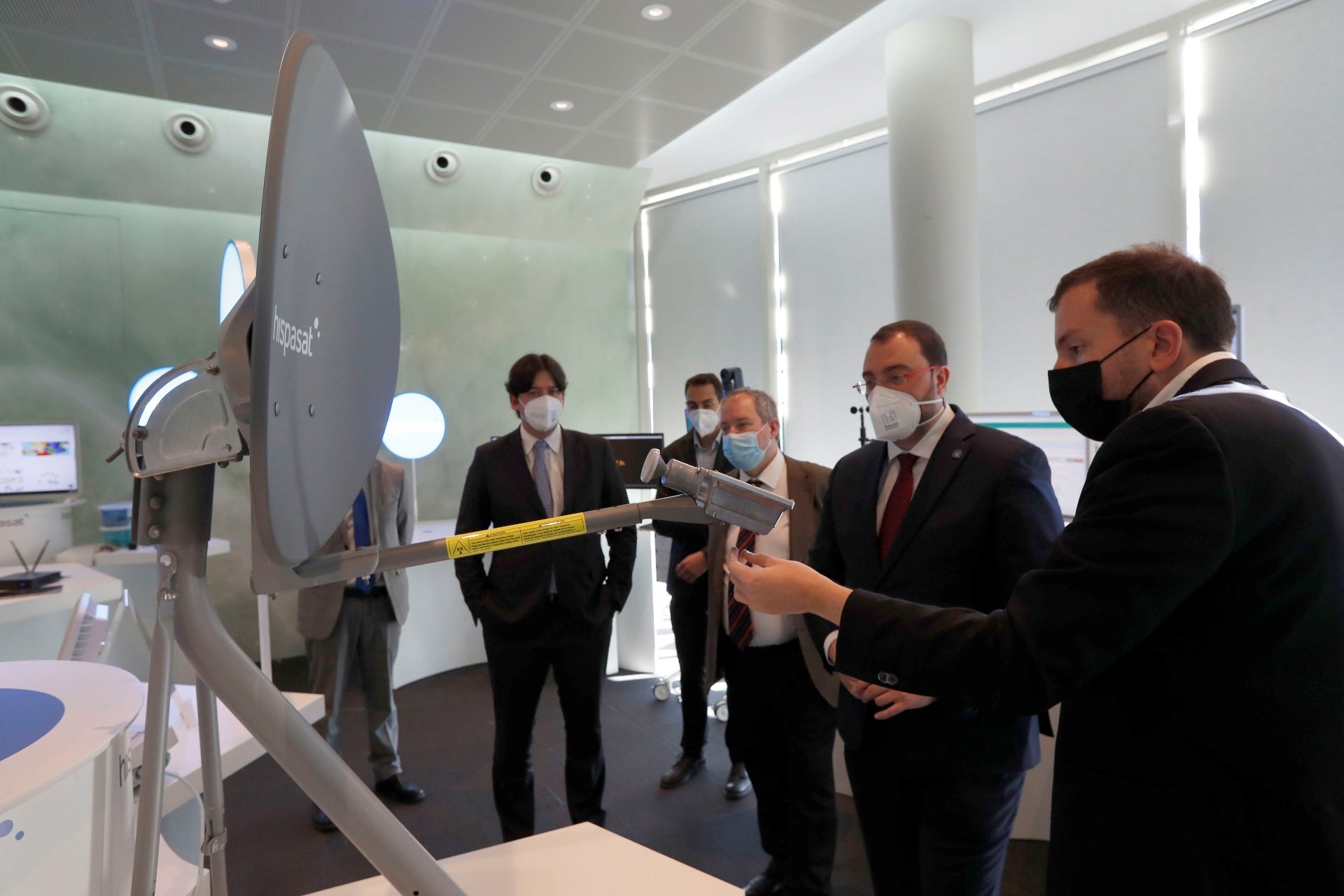 Principado e Hispasat promueven dos pruebas de conectividad en el campo Principado e Hispasat promueven dos pruebas de conectividad en el campo