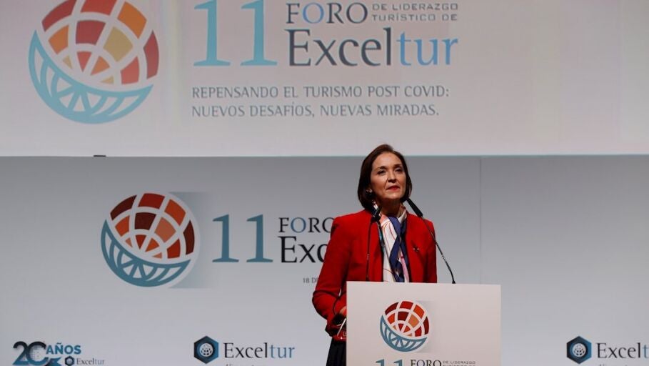 La ministra de Industria, Comercio y Turismo, Reyes Maroto