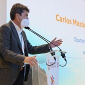 Carlos Mazón este miércoles en Fitur-2022