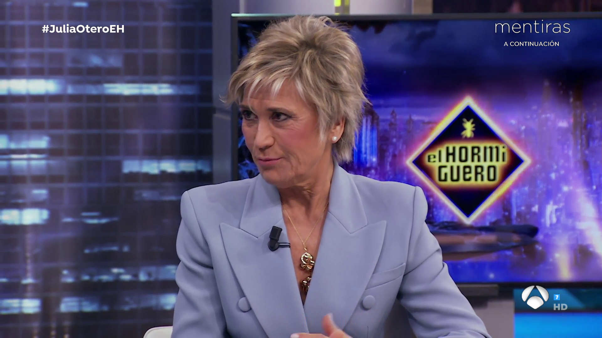 Julia Otero cuenta en 'El Hormiguero' su lucha contra el cáncer: "He aprendido a valorar las cosas buenas de la vida" Julia Otero cuenta en 'El Hormiguero' su lucha contra el cáncer: "He aprendido a valorar las cosas buenas de la vida"