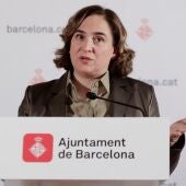 La alcaldesa de Barcelona, Ada Colau, en foto de archivo.