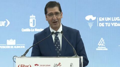 Jos&eacute; Manuel Caballero, presidente de la Dipuaci&oacute;n Provincial de Ciudad Real, en FITUR 2022