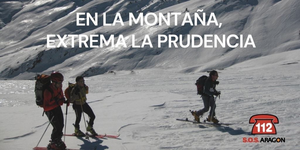 Desaconsejan alta montaña pero también raquetas en fondo de valle Desaconsejan alta montaña pero también raquetas en fondo de valle