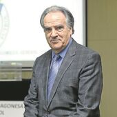 Óscar Fle, presidente de la Federación Aragonesa de Fútbol