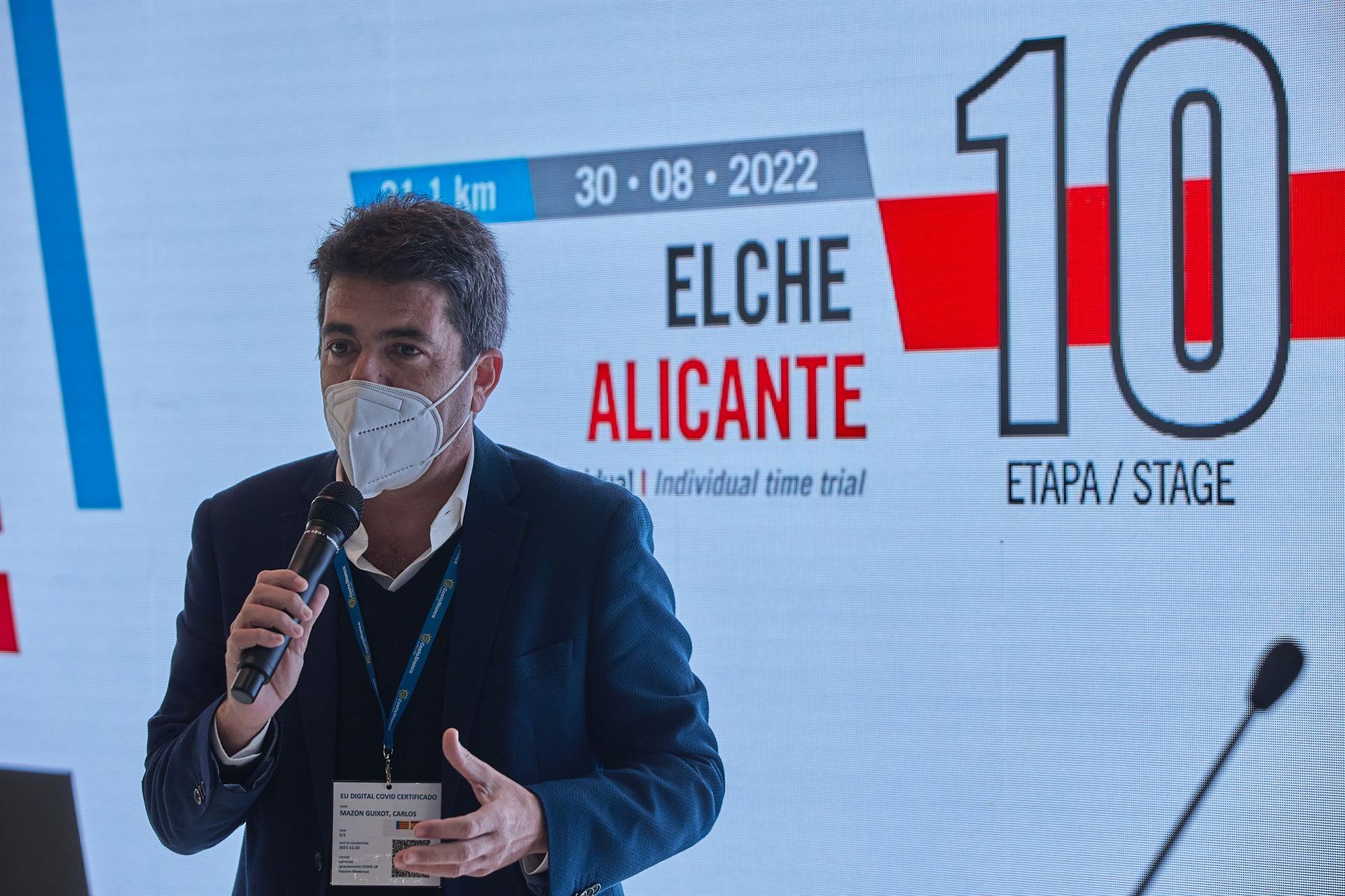 La Vuelta Ciclista a España tendrá una contrarreloj entre Elche y Alicante La Vuelta Ciclista a España tendrá una contrarreloj entre Elche y Alicante