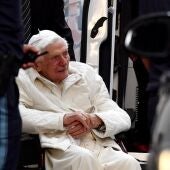 El papa emérito Benedict XVI, en una imagen tomada en junio de 2020 en Alemania
