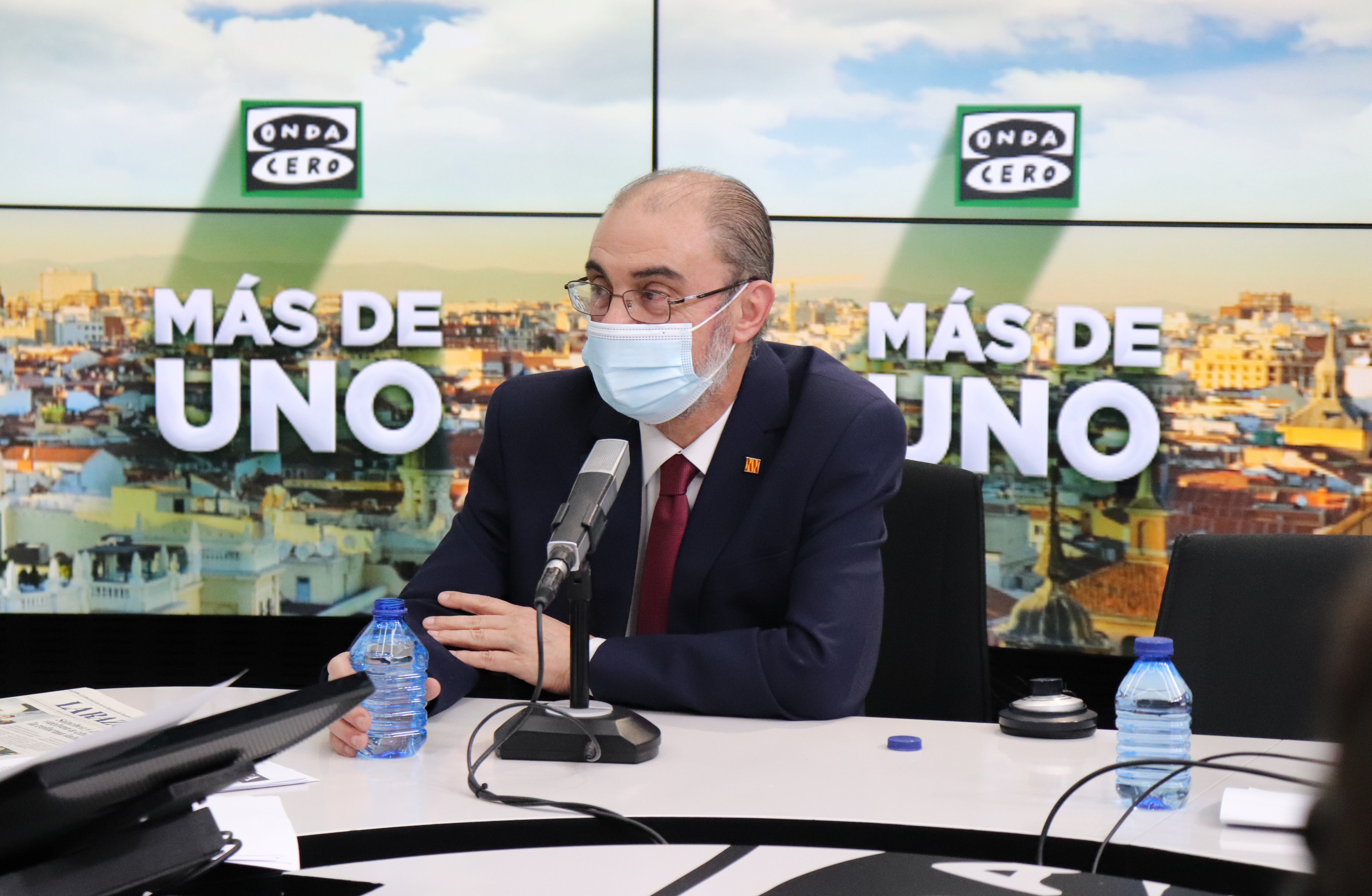 Lambán confía en que Ibercaja mantenga su identidad aragonesa Lambán confía en que Ibercaja mantenga su identidad aragonesa