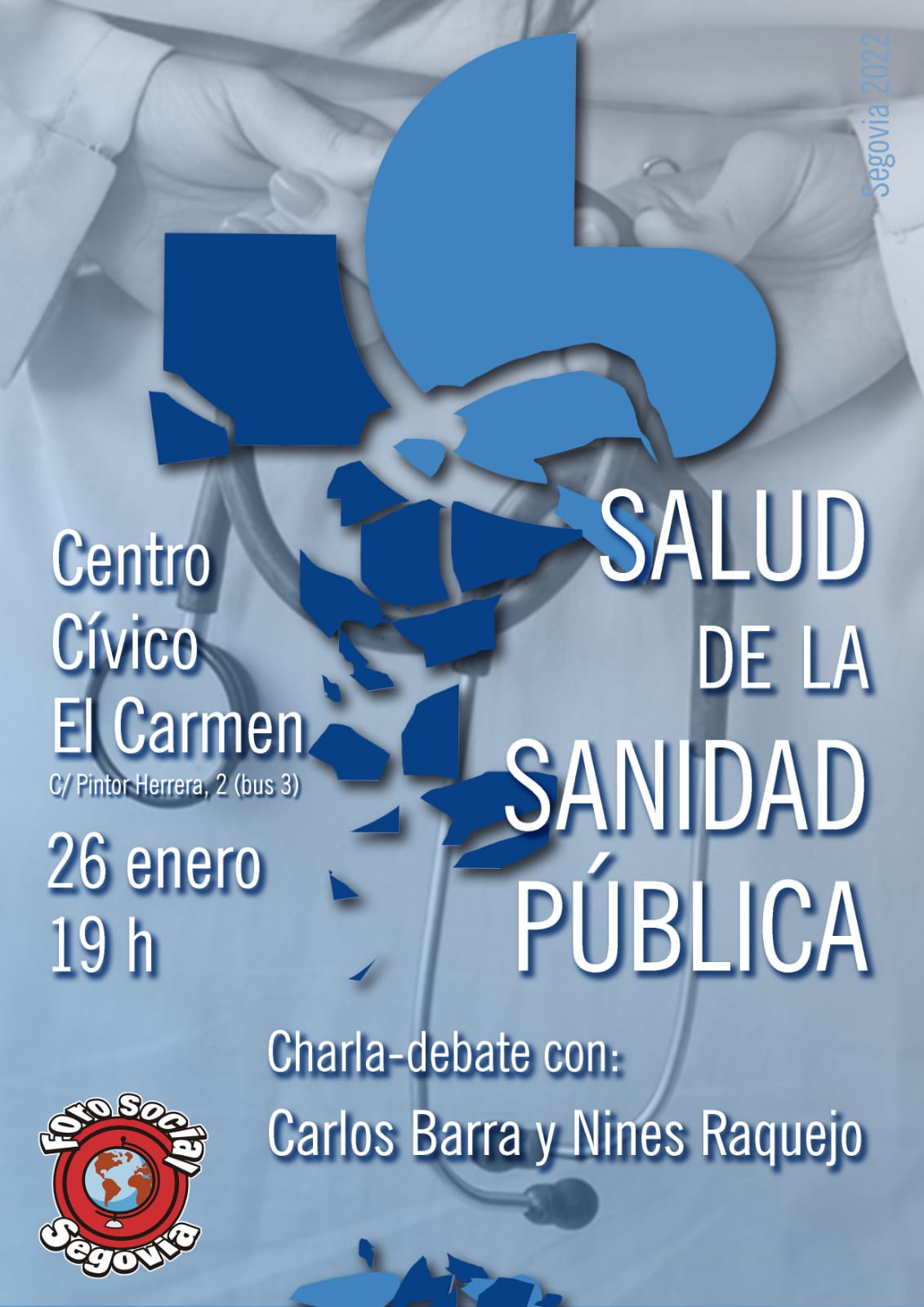 El Foro organiza una mesa debate sobre la sanidad el próximo miércoles 26 El Foro organiza una mesa debate sobre la sanidad el próximo miércoles 26