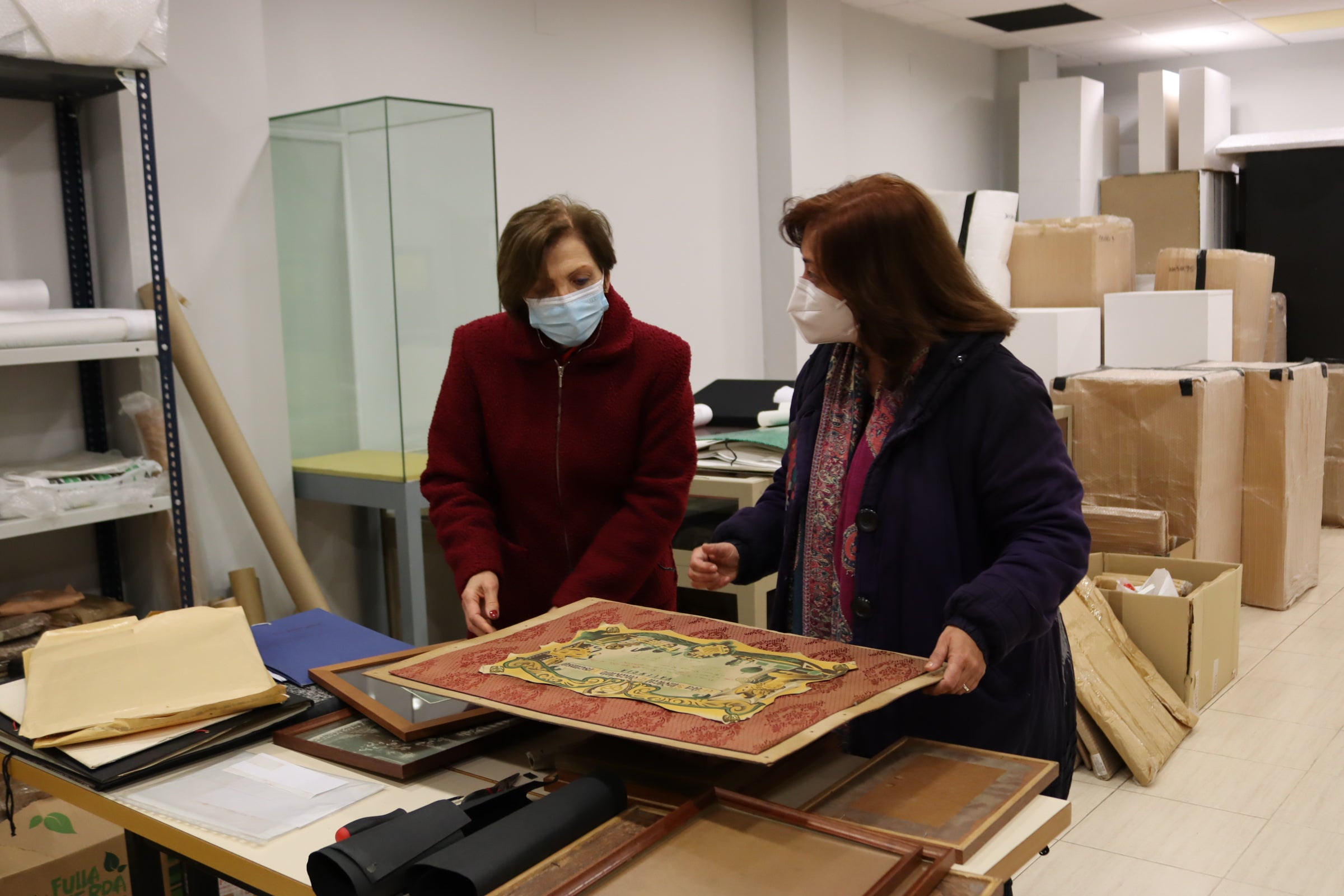 Vila-real trabaja en la creación de un depósito cultural para proteger el patrimonio artístico de la ciudad Vila-real trabaja en la creación de un depósito cultural para proteger el patrimonio artístico de la ciudad