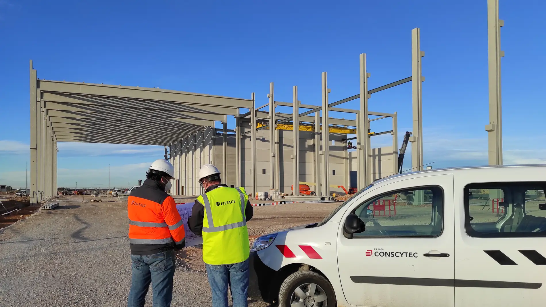 Eiffage Energía construye la nueva planta de reciclaje RepetCo en el polígono industrial Romica 